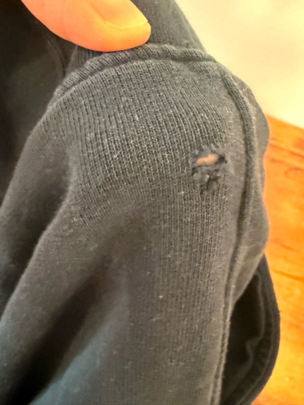 Frank & Eileen Christine Tulip Sweatpants in British Navy size Med - Picture 7 of 8